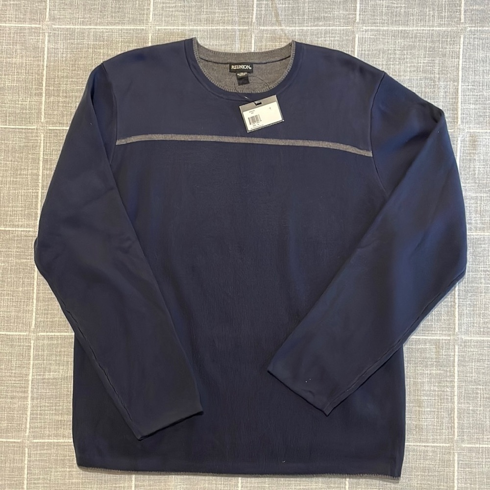 Reunion Men’s Crew Neck Long Sleeve Sweater